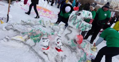 Ландшафтный парк Митино Конкурс Снеговиков